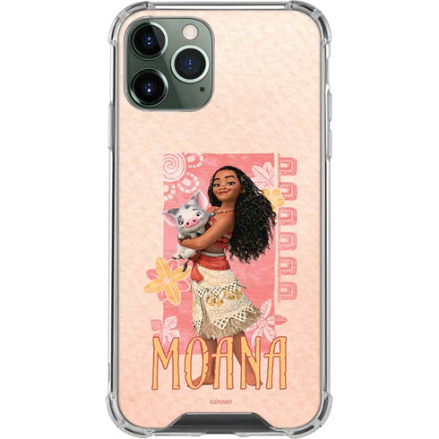 Disney Princess Moana and Pua iPhone 12 Pro Max Clear Case