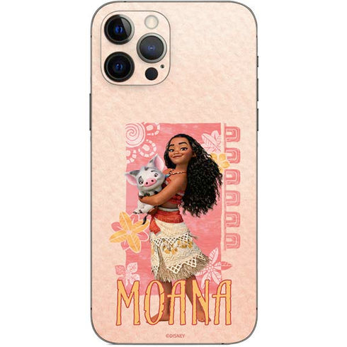 Disney Princess Moana and Pua iPhone 12 Pro Skin