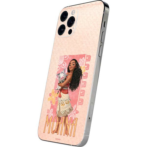 Disney Princess Moana and Pua iPhone 12 Pro Skin