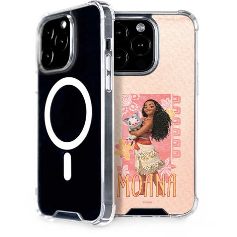 Disney Princess Moana and Pua iPhone Cases
