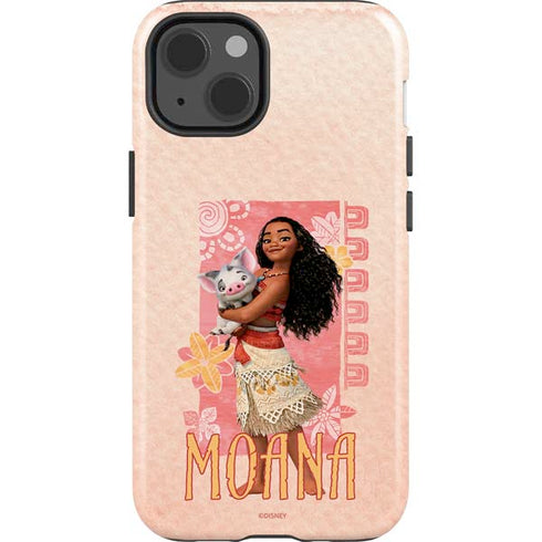 Disney Princess Moana and Pua iPhone 14 Impact Case