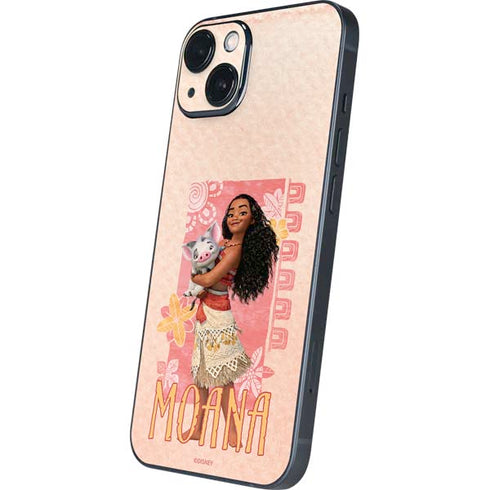 Disney Princess Moana and Pua iPhone 14 Plus Skin