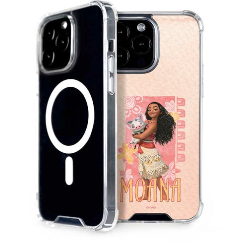 Disney Princess Moana and Pua iPhone 14 Pro Max MagSafe Case