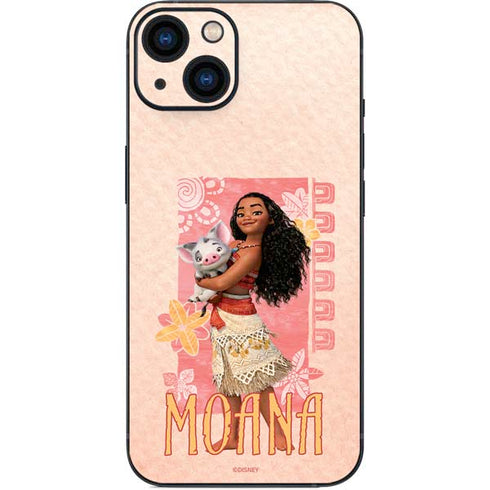 Disney Princess Moana and Pua iPhone 14 Skin