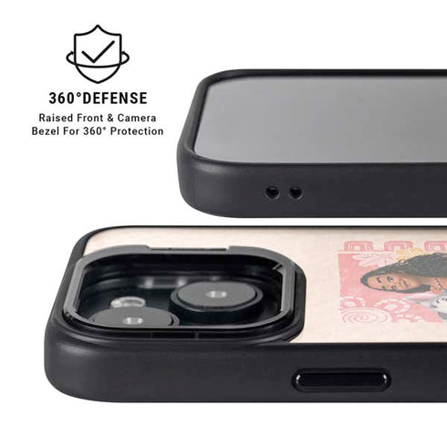 Disney Princess Moana and Pua iPhone 15 Plus Kickstand Case