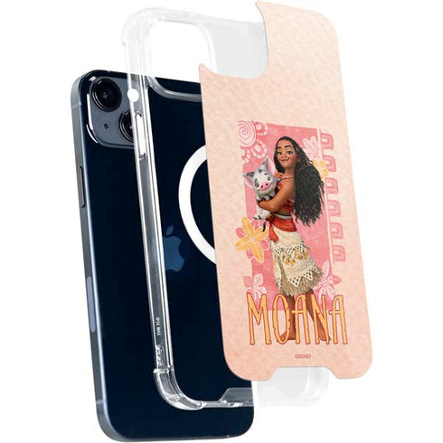 Disney Princess Moana and Pua iPhone 15 Plus MagSafe Case