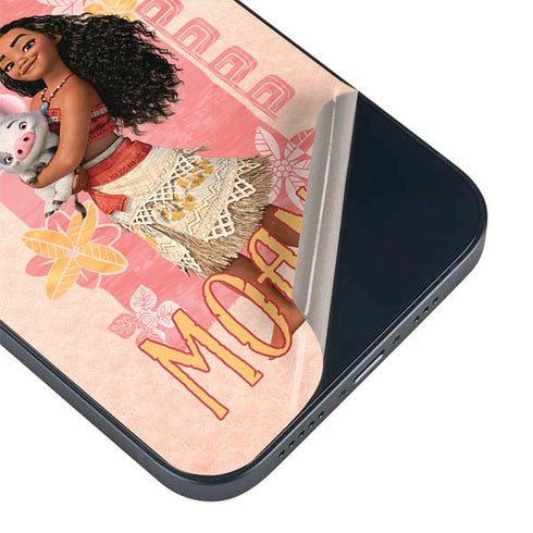 Disney Princess Moana and Pua iPhone 15 Skin