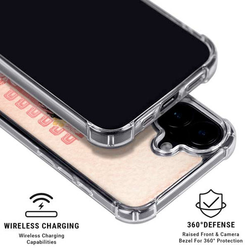 Disney Princess Moana and Pua iPhone 16 Clear Case