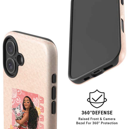 Disney Princess Moana and Pua iPhone 16 Magsafe Impact Case