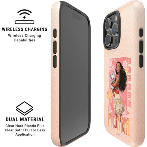 Disney Princess Moana and Pua iPhone 16 Pro Max Magsafe Impact Case