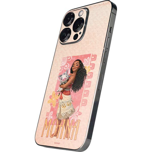 Disney Princess Moana and Pua iPhone 16 Pro Skin