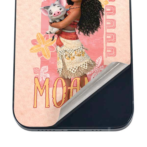 Disney Princess Moana and Pua iPhone 16 Skin