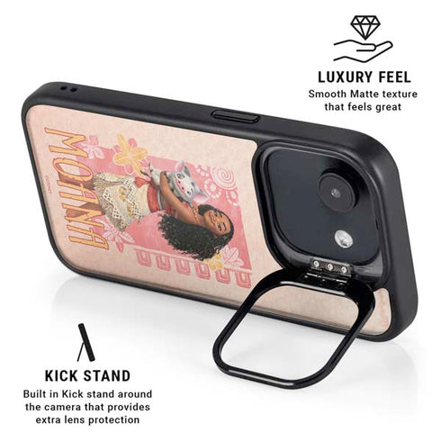 Disney Princess Moana and Pua iPhone 16e Kickstand Case
