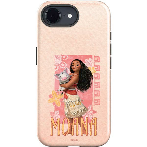Disney Princess Moana and Pua iPhone 16e Impact Case
