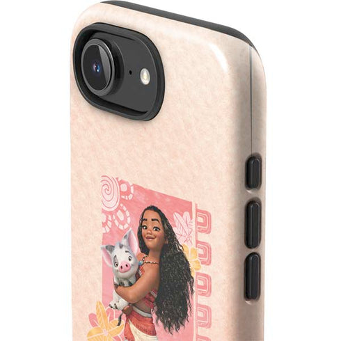 Disney Princess Moana and Pua iPhone 16e Impact Case