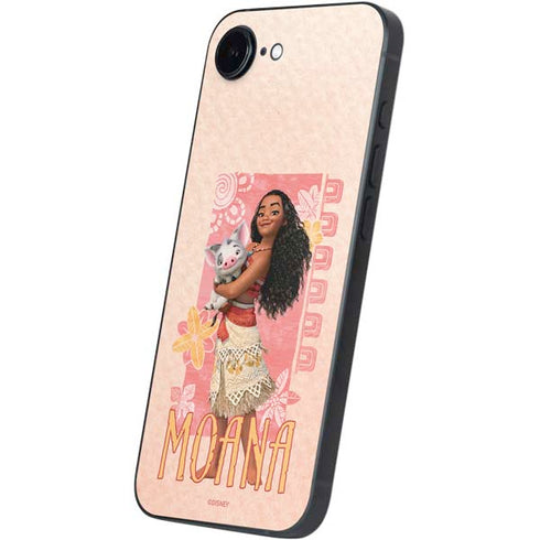 Disney Princess Moana and Pua iPhone 16e Skin