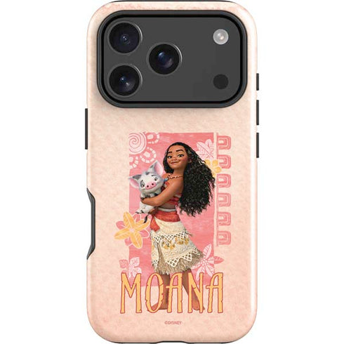 Disney Princess Moana and Pua iPhone 18 Pro Impact Case