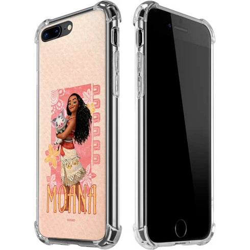 Disney Princess Moana and Pua iPhone 7/8 Plus Clear Case