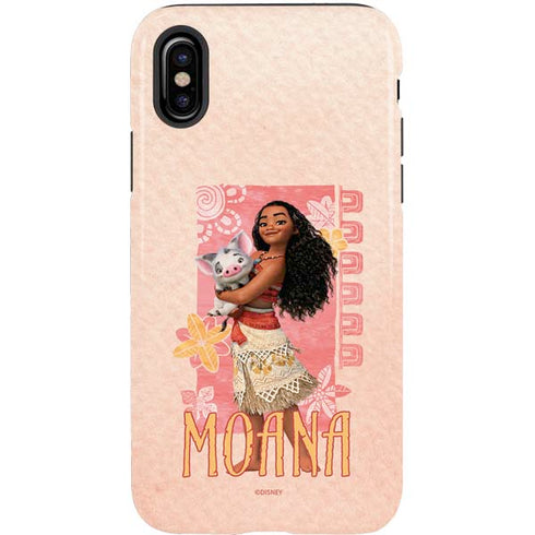 Disney Princess Moana and Pua iPhone X Pro Case