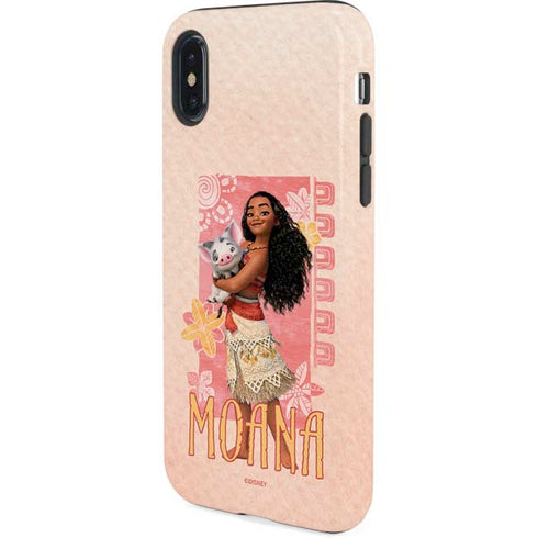 Disney Princess Moana and Pua iPhone X Pro Case