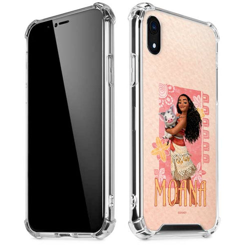 Disney Princess Moana and Pua iPhone XR Clear Case