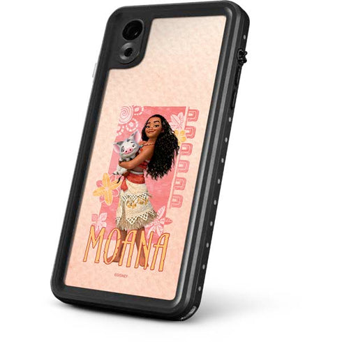 Disney Princess Moana and Pua iPhone XR Waterproof Case