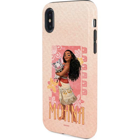Disney Princess Moana and Pua iPhone XS Pro Case