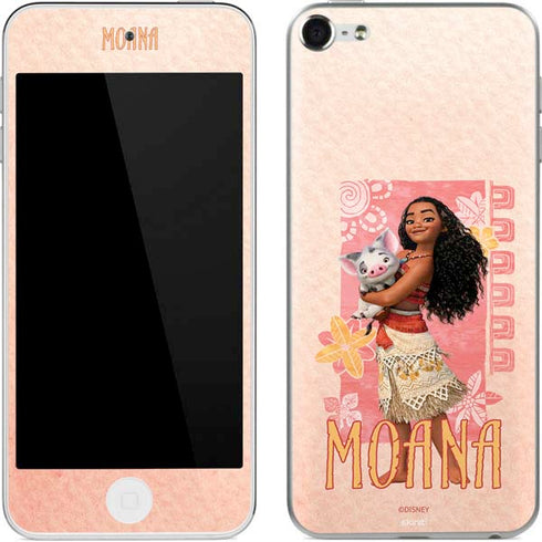 Disney Princess Moana and Pua Apple iPod Skin