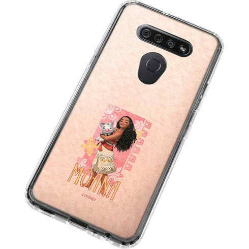 Disney Princess Moana and Pua LG K51/Q51 Clear Case