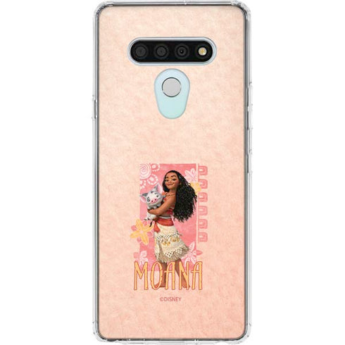 Disney Princess Moana and Pua LG Stylo 6 Clear Case
