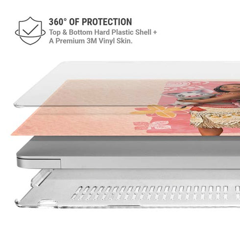 Disney Princess Moana and Pua MacBook Pro 13in (2020) Case plus Skin