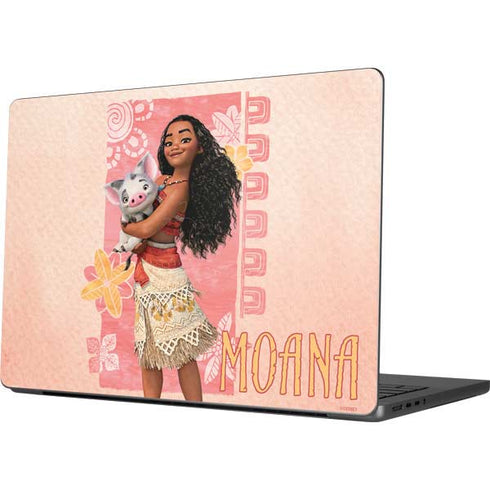 Disney Princess Moana and Pua MacBook Pro 14in (2021-24) Skin