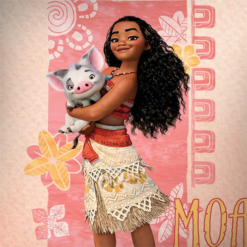 Disney Princess Moana and Pua MacBook Skins