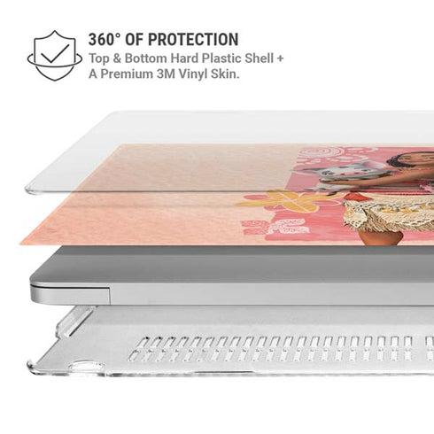 Disney Princess Moana and Pua MacBook Pro 15in (2016-19) Case plus Skin