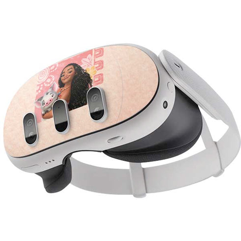 Disney Princess Moana and Pua Meta Quest 3 Skin