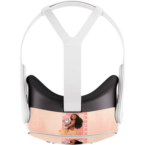 Disney Princess Moana and Pua Meta Quest 3S Skin