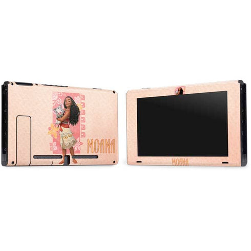 Disney Princess Moana and Pua Nintendo Switch Bundle Skin