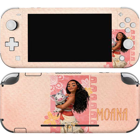 Disney Princess Moana and Pua Nintendo Skins
