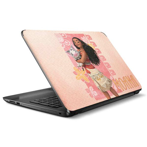 Disney Princess Moana and Pua HP Notebook Skin