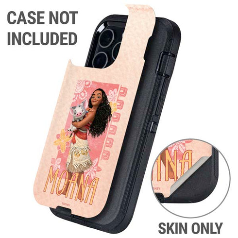 Disney Princess Moana and Pua Otterbox Defender iPhone Skin