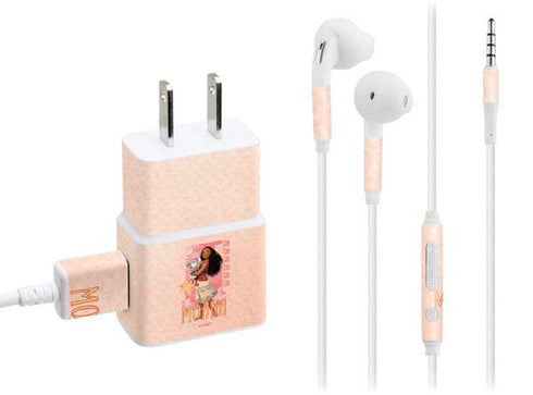 Disney Princess Moana and Pua Phone Charger Skin