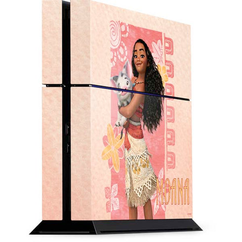 Disney Princess Moana and Pua PlayStation PS4 Skins