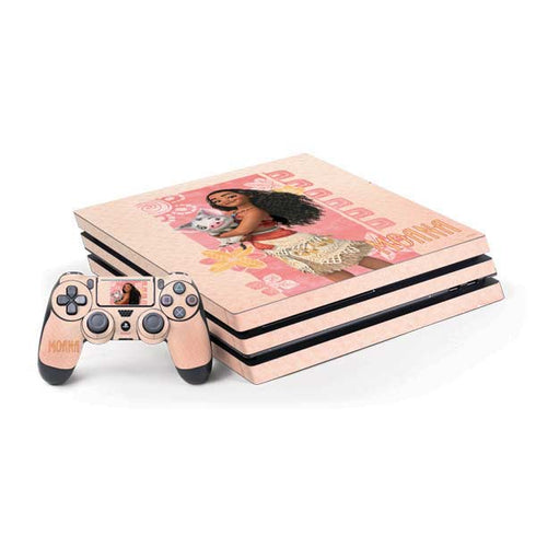 Disney Princess Moana and Pua PlayStation PS4 Skins