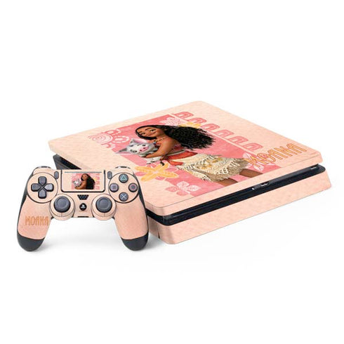 Disney Princess Moana and Pua PlayStation PS4 Skins