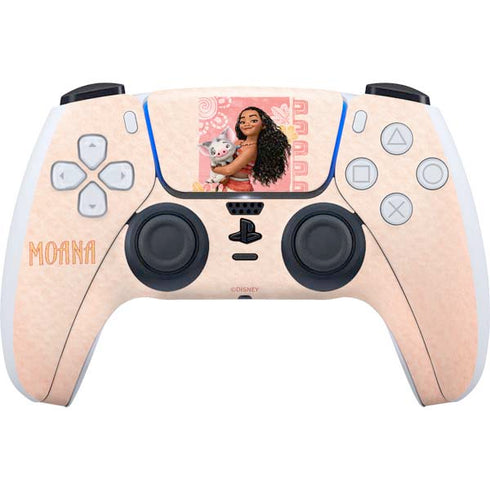 Disney Princess Moana and Pua PS5 Controller Skin
