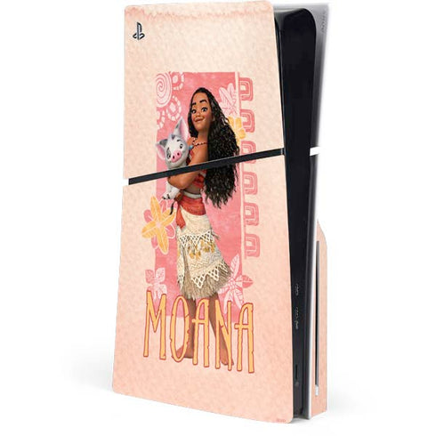 Disney Princess Moana and Pua PlayStation PS5 Skins