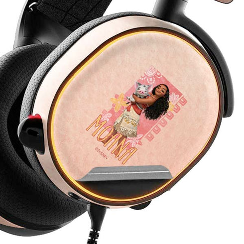 Disney Princess Moana and Pua SteelSeries Arctis 3 Skin