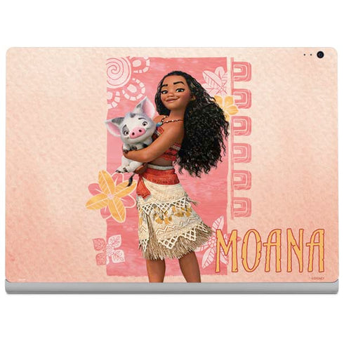 Disney Princess Moana and Pua Surface Book 2 13.5in Skin