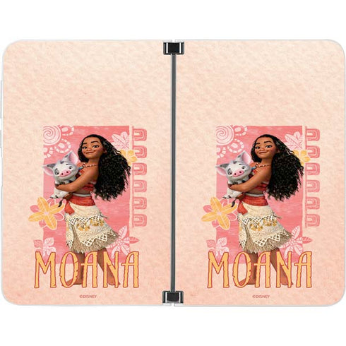 Disney Princess Moana and Pua Surface Duo Skin