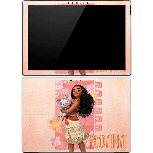 Disney Princess Moana and Pua Surface Pro 4 Skin